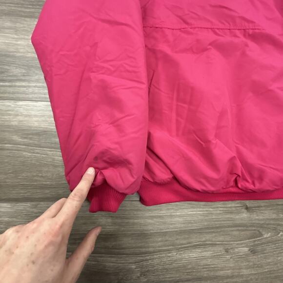 Vintage 90s Patagonia Shelled Synchilla Jacket Womens Large 14 Pink Made in USA - Picture 10 of 10